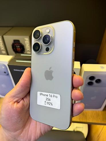 айыон 16 про: IPhone 16 Pro, Б/у, 256 ГБ, Серебристый, Коробка, В рассрочку — 8