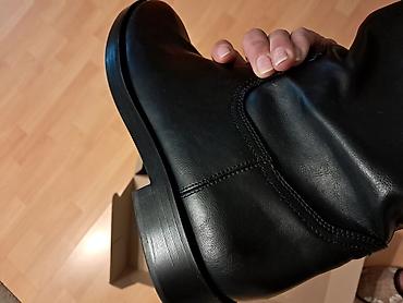 alexander mcqueen boots: Crne ženske čizme do kolena – broj 40 - Elegantnog i modernog dizajna — 3