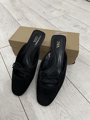 сабоо: 🖤 Продаю мюли Zara заказывала из Турции и балетку mıu размер 37 — 2