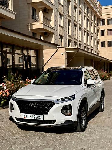 9 c: Прокат Hyundai Santa Fe 2020 года выпуска, объем двигателя 2.0 дизель — 3
