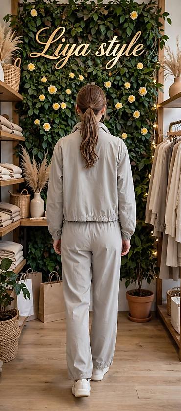Спортивная одежда: Спортивный костюм, Ветровка, Корея, На молнии, M, L, XL — 2