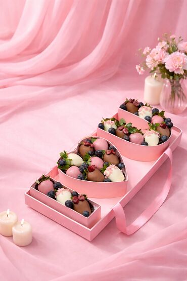 Кондитерские изделия, сладости: Клубника в шоколаде| Ош 6 штук 500 сом 9 штук 765 сом 10 штук 800 сом at lalafo.kg — 1 Кондитерские изделия, сладости: Клубника в шоколаде| Ош 6 штук 500 сом 9 штук 765 сом 10 штук 800 сом — 1