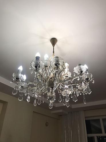 Çilçıraqlar: Çılçıraq, 10 və daha çox lampa, Xrustal — 9