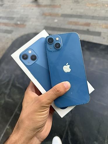 Мобильные телефоны и аксессуары: IPhone 13, 128 ГБ, Голубой, Face ID — 3