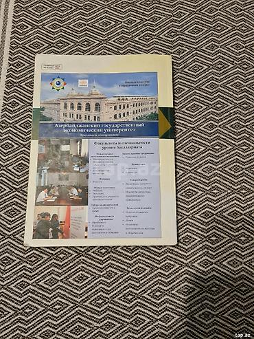 Testlər: Müxtəlif fənlər üzrə test topluları satılır. Hər birinin qiyməti 2 — 9