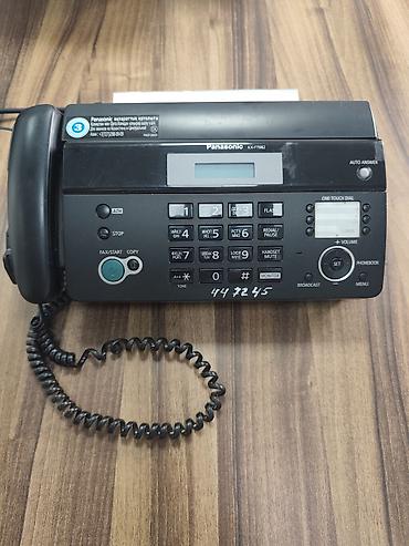 телефон факс: Факсимильный аппарат Panasonic KX‑FT982 - Тип: телефон/факс с — 1