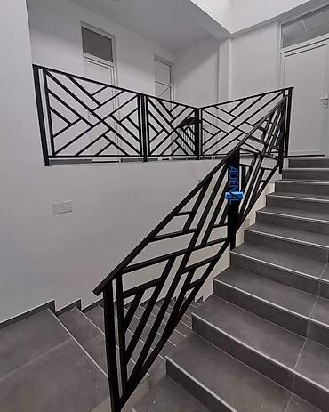 Pilləkən məhəccərləri: H&h doors i̇stenlen madel mehcerleri̇n si̇fari̇şle yiğilmasi tam — 10