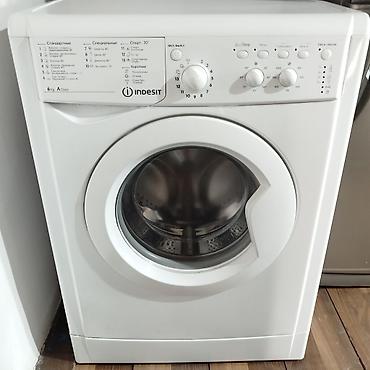 iphon 6: Paltaryuyan maşın Indesit, 6 kq, İşlənmiş, Avtomat, Qurutma var, Kredit yoxdur — 1