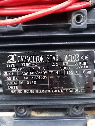 Ev və bağ: JUQIANG Capacitor Start Motor – YL90L-2 - Tip: YL90L-2, kondensatorla — 3