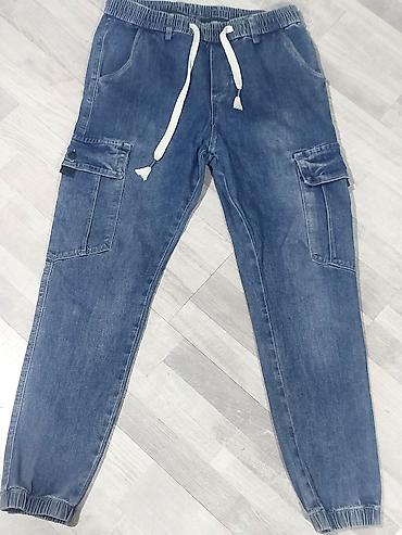 Джинсы: Мужские джинсы, L, LeviS, Б/у, цвет - Синий, Платная доставка — 1