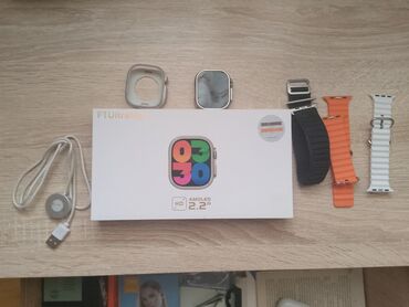 apple watch 44: İşlənmiş, Smart saat, Sensor ekran, rəng - Boz