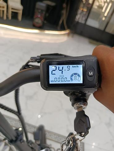 Elektrik velosipedlər: İşlənmiş Elektrik velosipedi 20", sürətlərin sayı: 24, 250 Vt, Ödənişli çatdırılma — 12