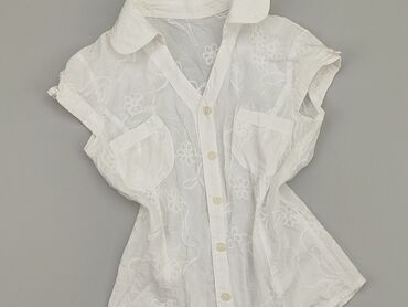 białe bluzki azurowe: Bluzka Damska, S, stan - Idealny