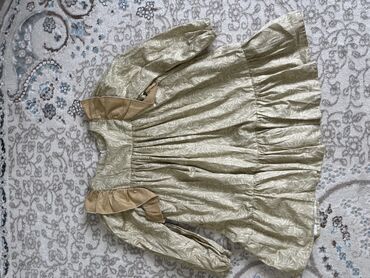 калпак детский: Детское платье, цвет - Золотой