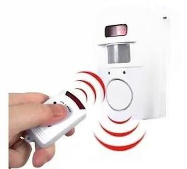 prodajem sporet: Bežični alarm sa PIR senzorom pokreta + 2 daljinska upravljača Opis — 4