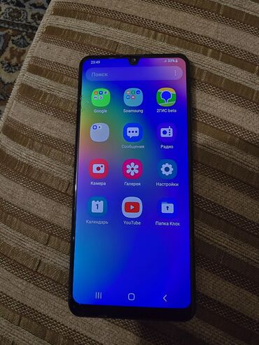 фото камера: Samsung Galaxy A31, Б/у, 128 ГБ, цвет - Синий, 2 SIM