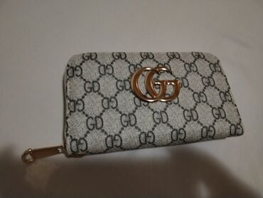 gucci majice muske: Women's wallet, Gucci, Material: Canvas