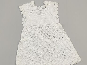 biała sukienka: Dress, 1.5-2 years, 86-92 cm, condition - Good