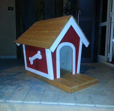 Yuvalar: İstənilən növ it evlərinin sifarişi qəbul olunur.Materiallar taxtadan — 20