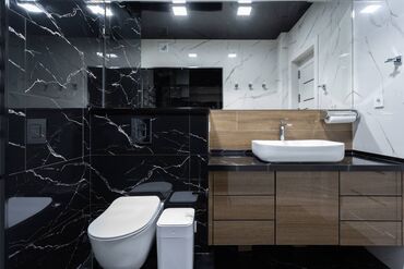 Посуточная аренда квартир: 1 комната, Душевая кабина, Постельное белье, Кондиционер — 18