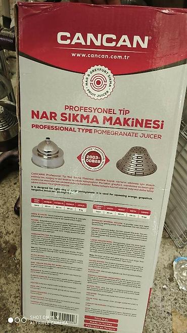 nar sixan: Nar sixan narsıxan portagal sıxan şirəçəkən Can-can turk istehsali — 5