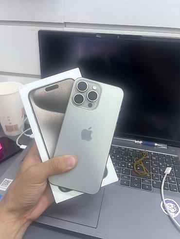 iphon 13pro: IPhone 15 Pro Max 256 ГБ, цвет Natural Titanium (серебристо‑серый) — 1