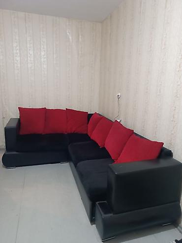 Divanlar: Künc divan, İşlənmiş, Açılan, Bazasız, Parça, Çatdırılma yoxdur — 1