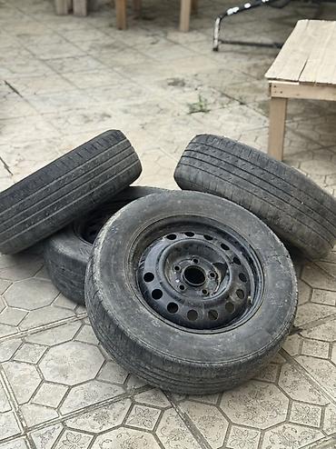raf masin: Hunday disqi 205/65/15 - Komplekt: 4 ədəd yol təkəri + 4 ədəd qara — 1