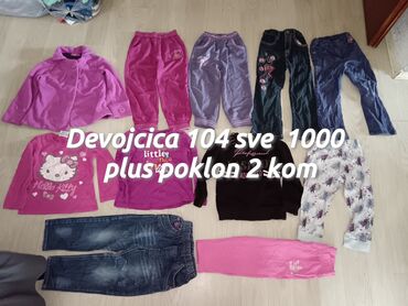 Paketi dečije odeće: Paket: Farmerke, Helanke, Košulje, Unisex — 28