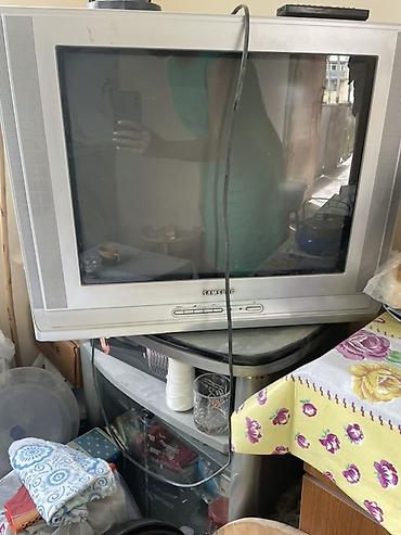 ТВ и видео: Samsung kineskop televizor ve televizor altligi - Ekran: təxminən — 1