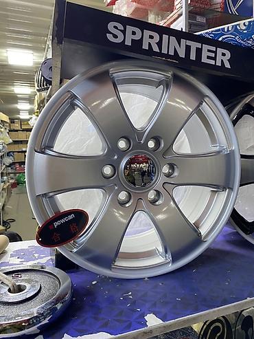 шины на спринтер 16: Литой диск Powcan для Mercedes-Benz Sprinter - Тип: легкосплавный — 1