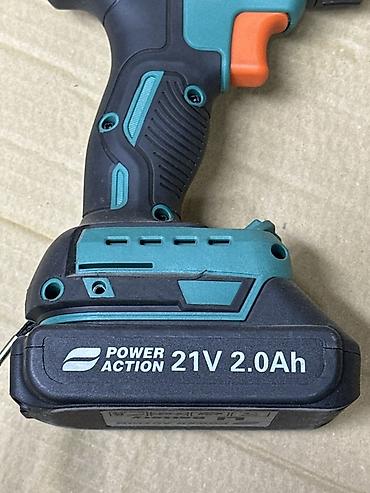 Дрель-шуруповерты: Аккумуляторная дрель-шуруповёрт POWER ACTION CD2100T. Подходит для — 2