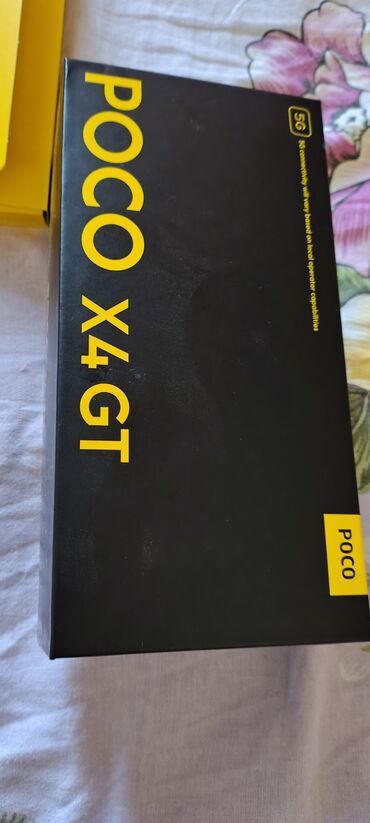 gt 9800: Poco X4 GT, 256 GB, rəng - Qara