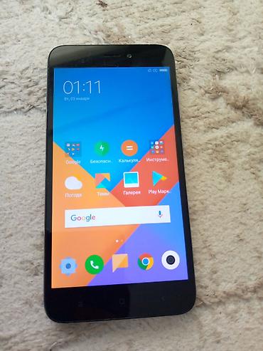 rebmi 7a: Redmi, Redmi 5A, Б/у, 32 ГБ, цвет - Серый, 2 SIM — 1