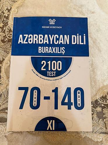 Testlər: Məhsul: “Azərbaycan Dili – Buraxılış” test toplusu Müəllif: Nizami — 1
