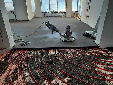 Напольные работы: Механизированная стяжка пола под финишные покрытия - Выполняем — 10