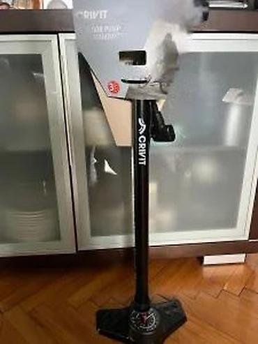 Dodaci za bicikl: CRIVIT XL podna pumpa sa manometrom - Podna biciklistička pumpa sa — 12