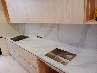 Тумбы для ванны: Тумба для ванны, С раковиной, цвет - Белый — 2