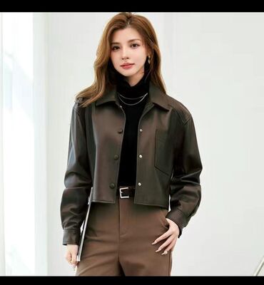 кожаные куртки женские бишкек: Кожаная куртка, Косуха, S (EU 36)