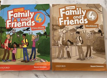 мусулманские часы: Family and friends 4 часть -Class book, Work book 
Цена:1000