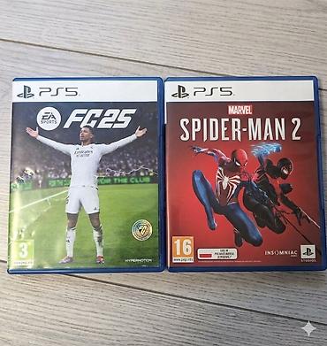 Игровые диски для PlayStation 5 (PS5): 1) EA Sports FC 25 (PS5)