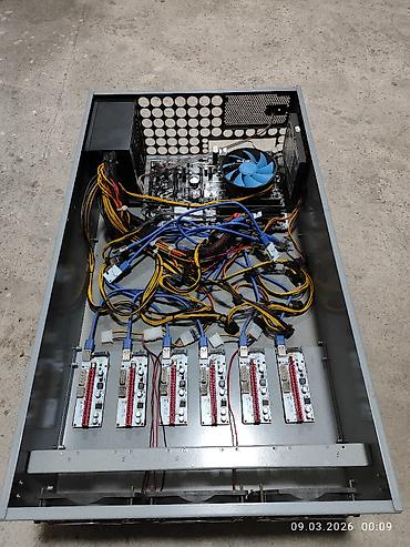 cpu cooler: Закрытый корпус 4U под видеокарты. Райзеры, кулеры Delta, блок питания — 2