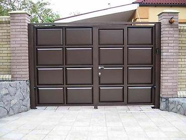 Digər tikinti xidmətləri: Хотите, чтобы ваши ворота выглядели как новые? Мы профессионально — 9