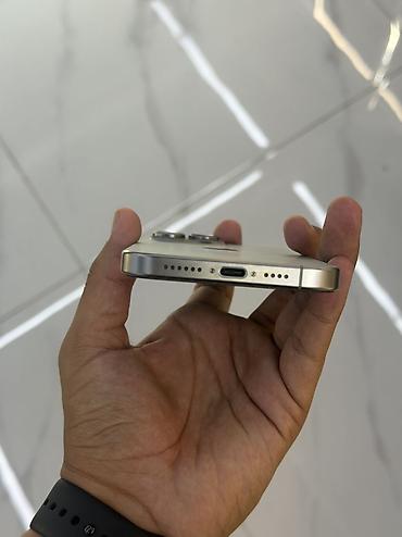 ssd 2t: IPhone 15 Pro Max, Б/у, 1 ТБ, Natural Titanium, 86 % — 2
