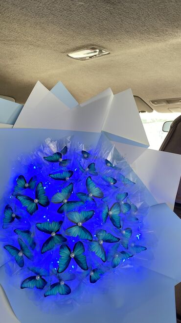 синяя лампа купить в бишкеке: Букет из бабочек