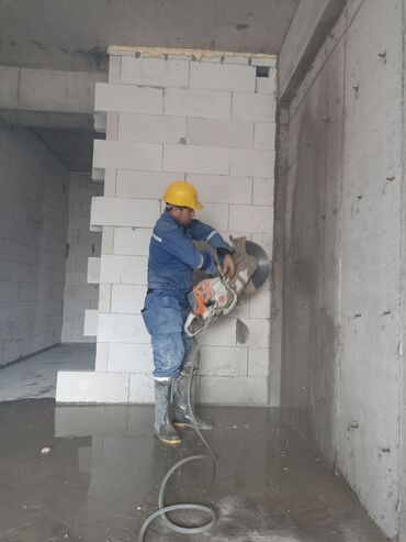 Beton işləri: Beton kesme kəsmə beton kəsimi kesimi karotçu - Beton kəsmə deşmə — 7
