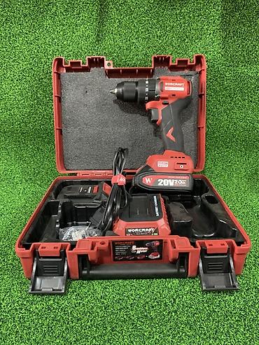 Аккумуляторная дрель-шуруповёрт Worcraft CHD-S20LIBCM 6013C в кейсе
