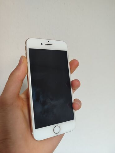 мегаком сим: IPhone 7, Колдонулган, 128 ГБ, Алтын, 100 %