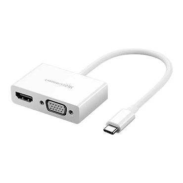 type c to hdmi: UGREEN USB‑C to HDMI + VGA adapter - USB‑C çıxışlı noutbuk, planşet — 1