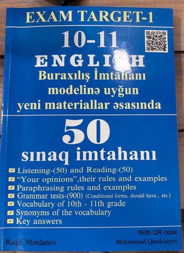 Digər: Kitab satlır 10 manata . Təzədir 1 həftə istifadə olunub